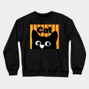 Cat tee design birthday gift graphic Crewneck Sweatshirt